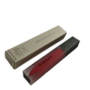 Burberry Liquid Lip Velvet Bold Matte Whipped Lip Cream Bright Crimson NWB